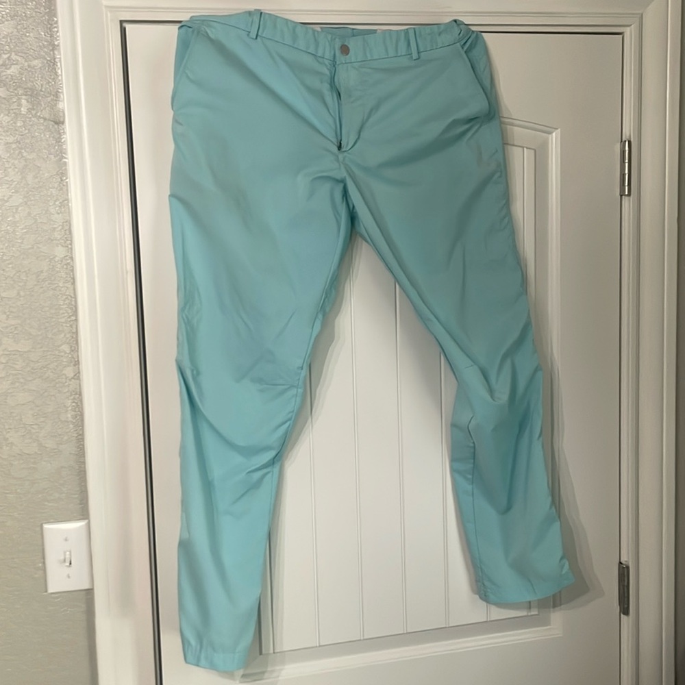 Nike Golf Modern Fit  Dri-Fit 36x32 Aqua Blue